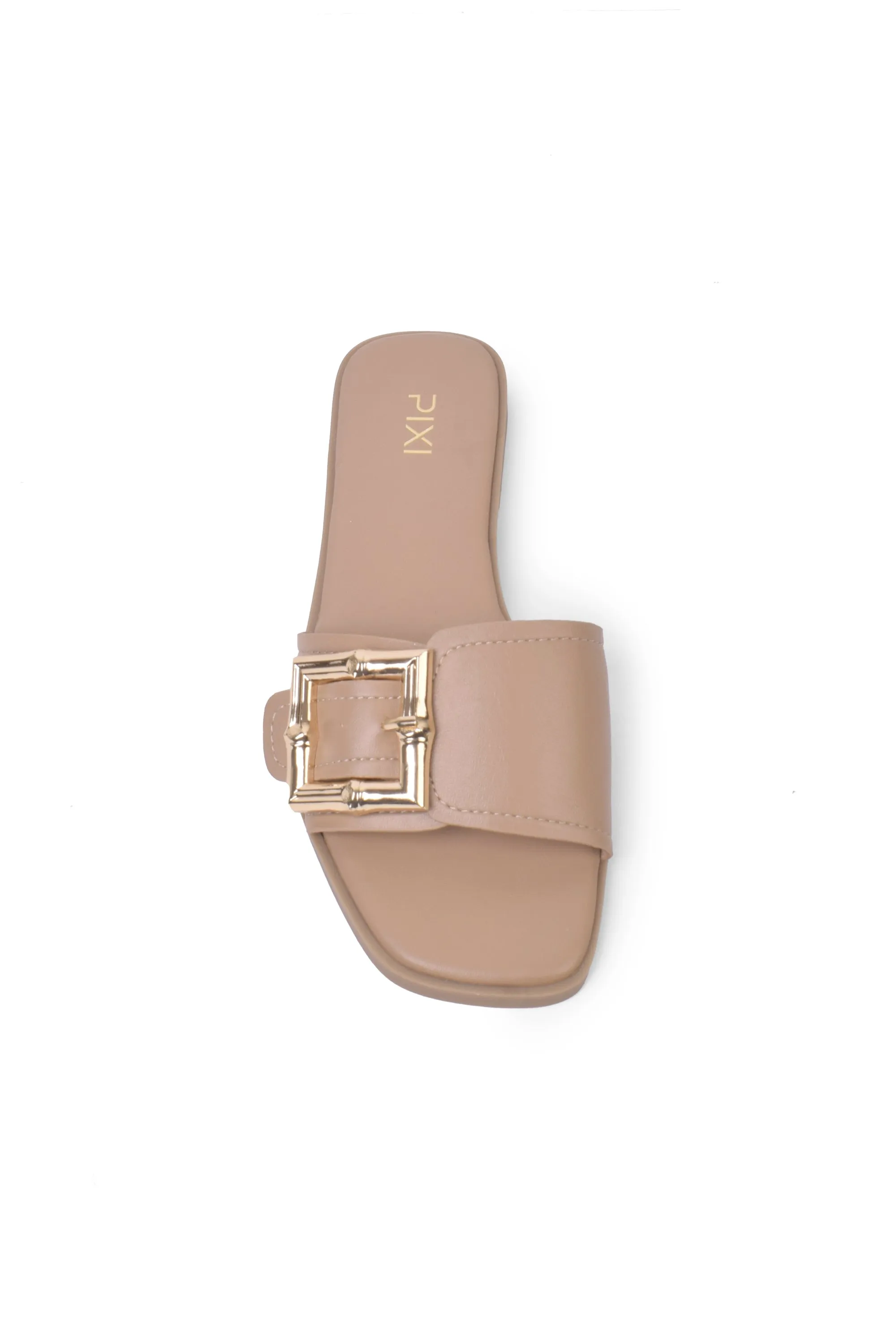 01-4760 Flat Buckle Slipper