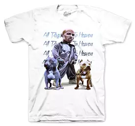 350 Blue Tint Shirt - All Dogs - White