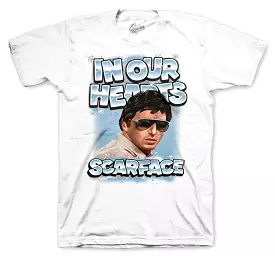 350 Blue Tint Shirt - In Our Hearts - White