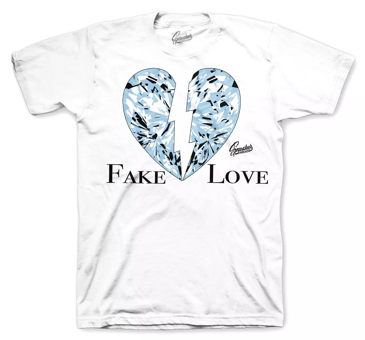 350 Blue Tint Shirt - Love - White