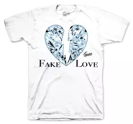 350 Blue Tint Shirt - Love - White