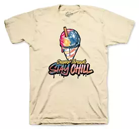 350 Mx Oat Shirt - Stay Chill - Yellow Haze