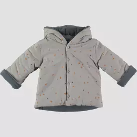 [40%OFF]  Soft quilted jacket-crossdots gris