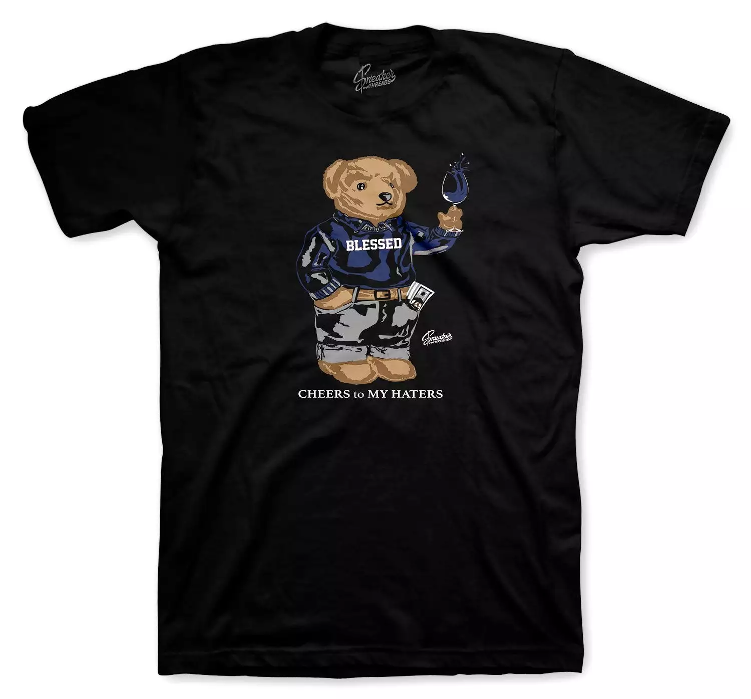 500 Slate Shirt - Cheers Bear - Black