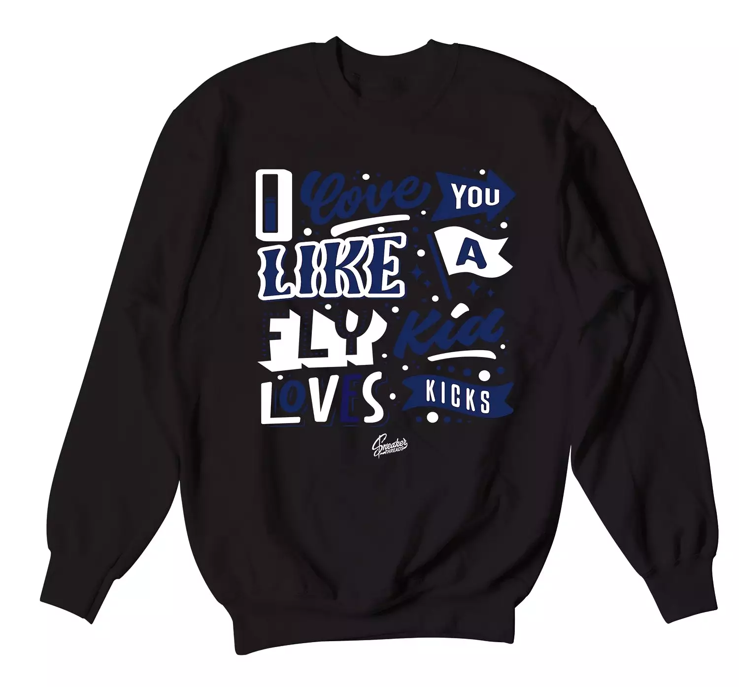 500 Slate Sweater - Love Kicks - Black