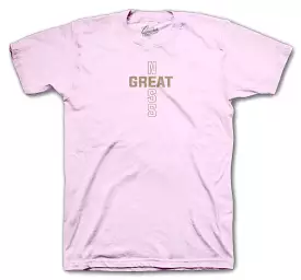 500 Soft Vision Shirt - Greatness Cross - Light Pink