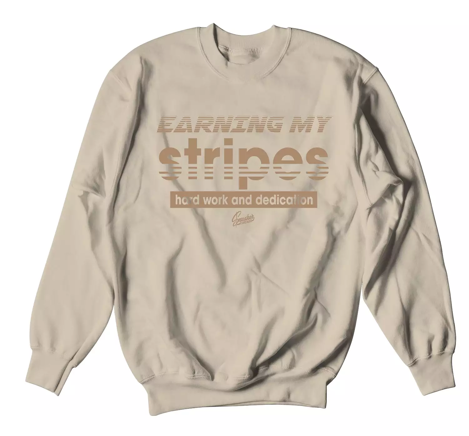 500 Stone Sweater - Earning Stripes - Tan