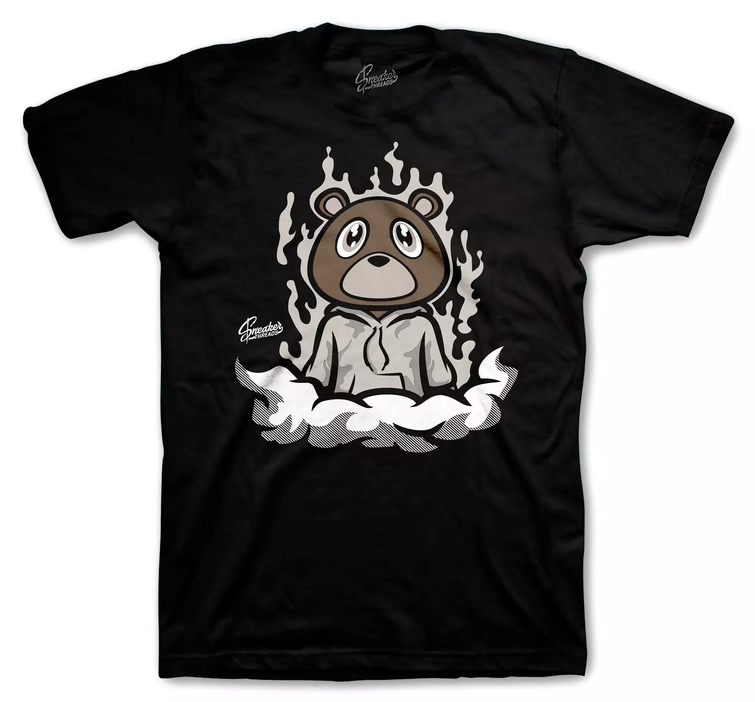 500 Taupe Light Shirt - Fly Bear - Black