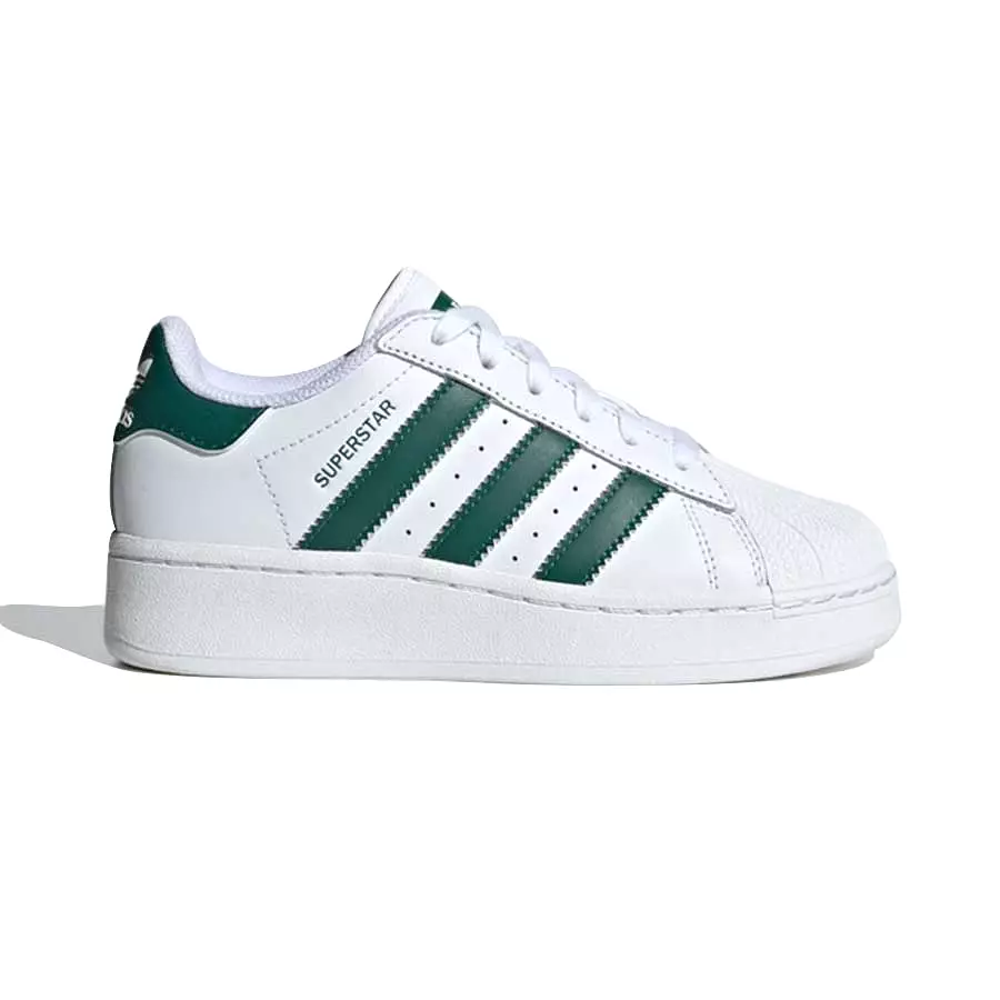 Adidas GS (Grade School) Superstar XLG White/Green