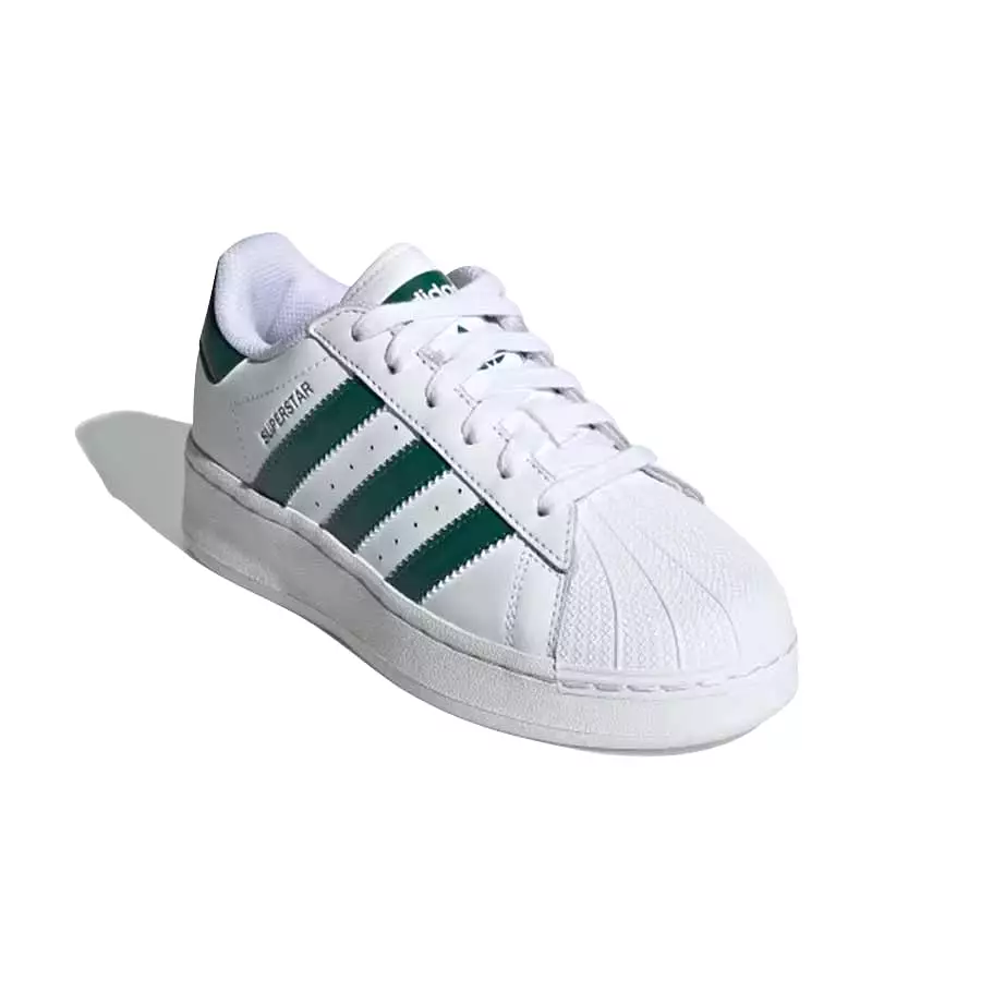 Adidas GS (Grade School) Superstar XLG White/Green