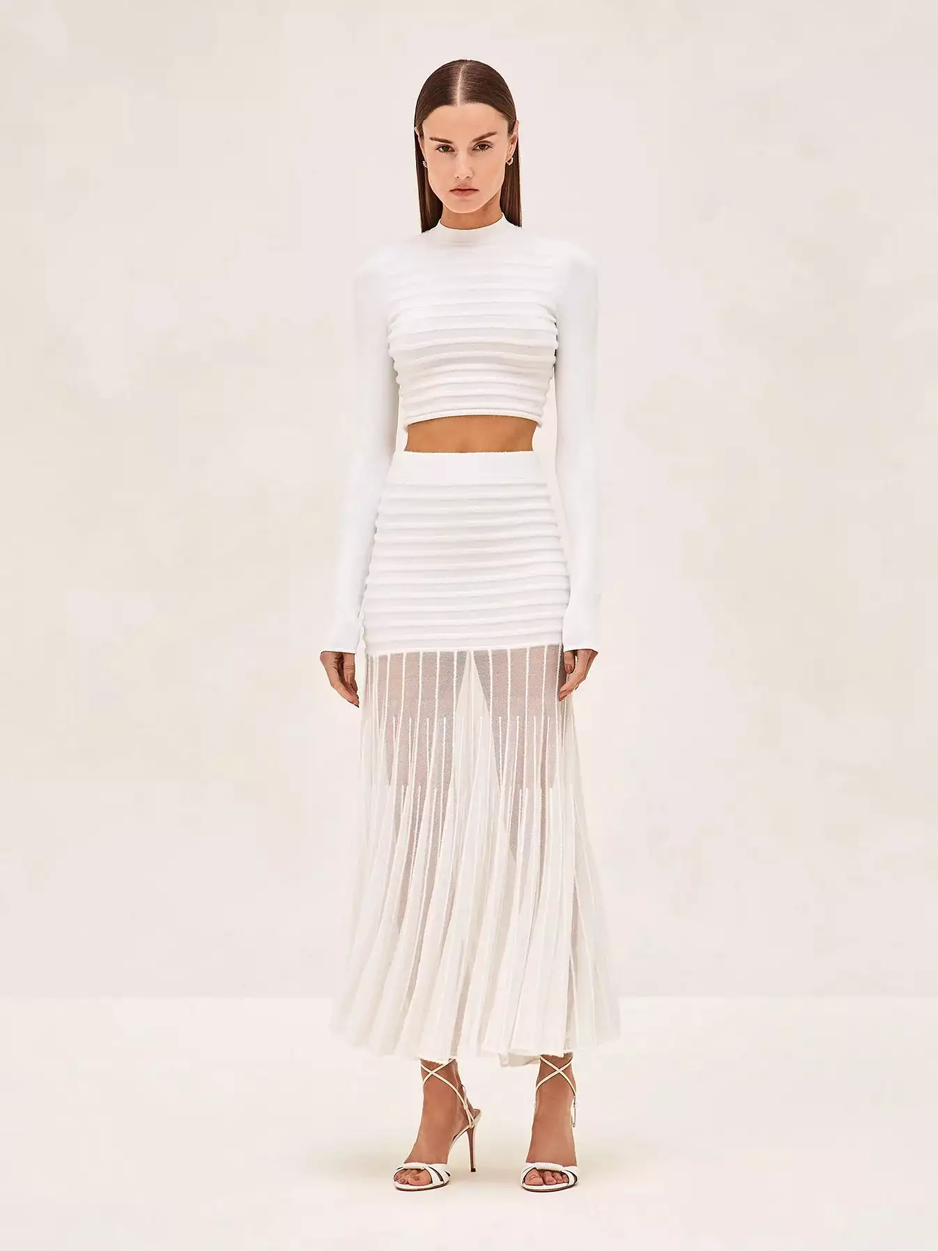 Alexis - Franki Skirt - White