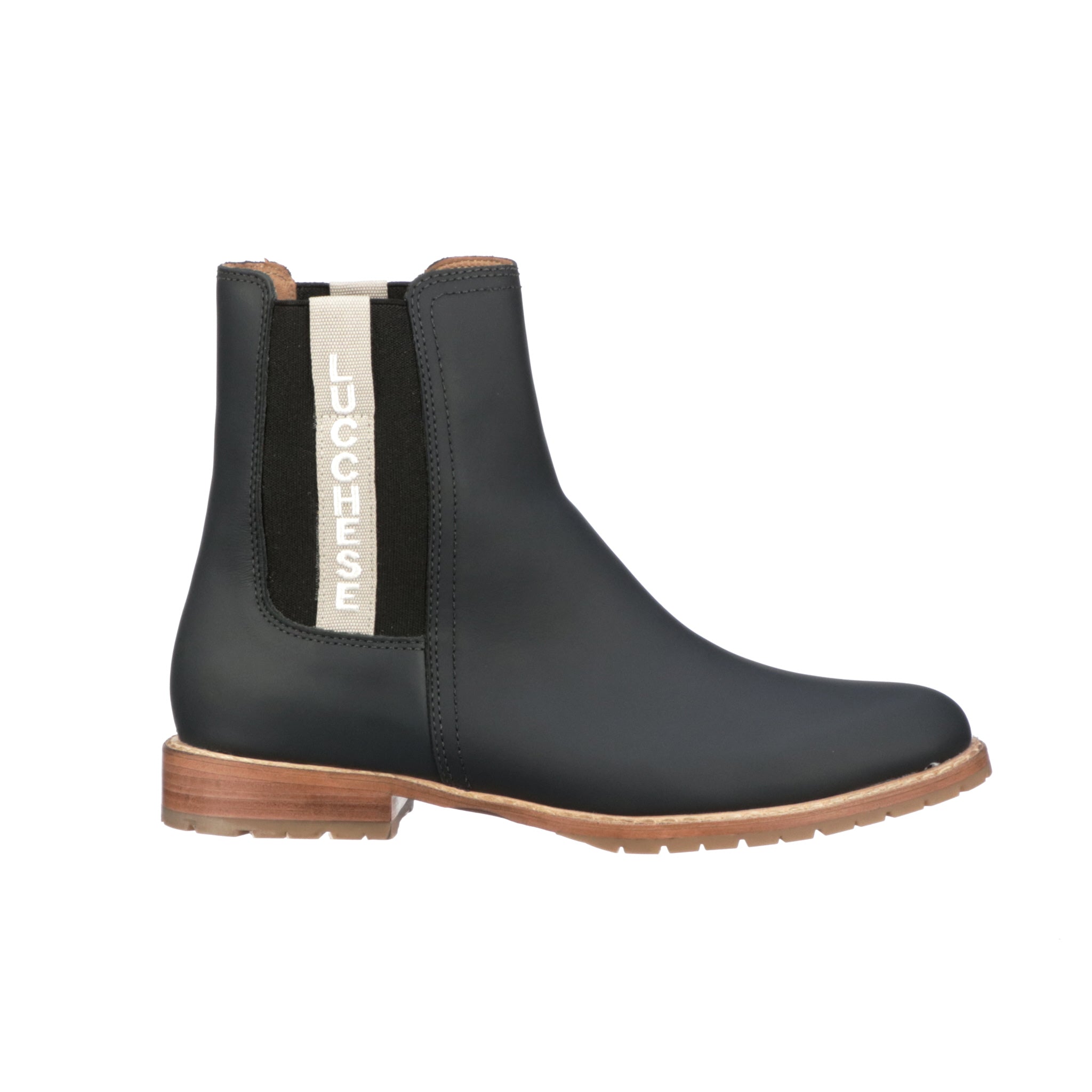 All-Weather Ladies Garden Boot :: Navy + Black