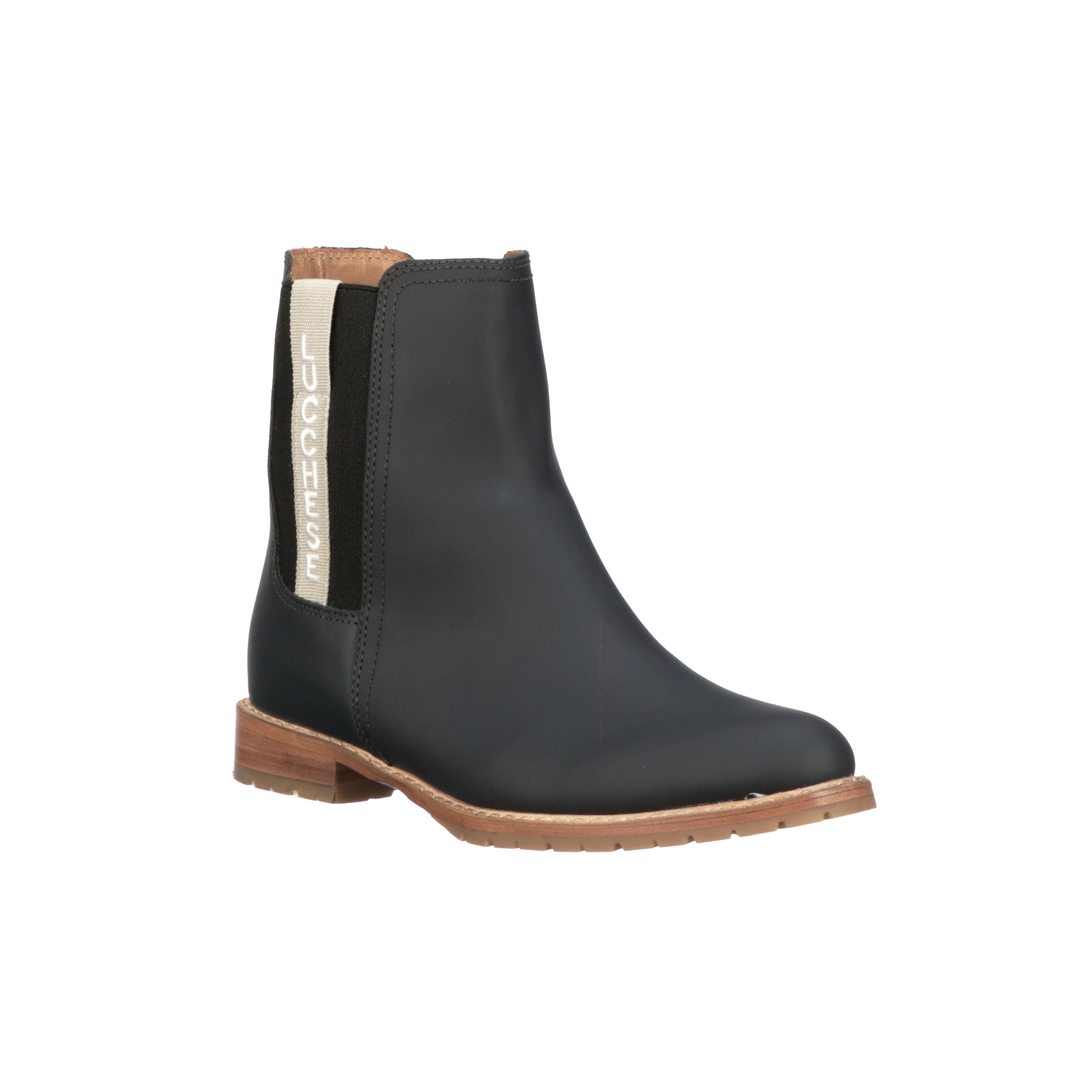 All-Weather Ladies Garden Boot :: Navy + Black