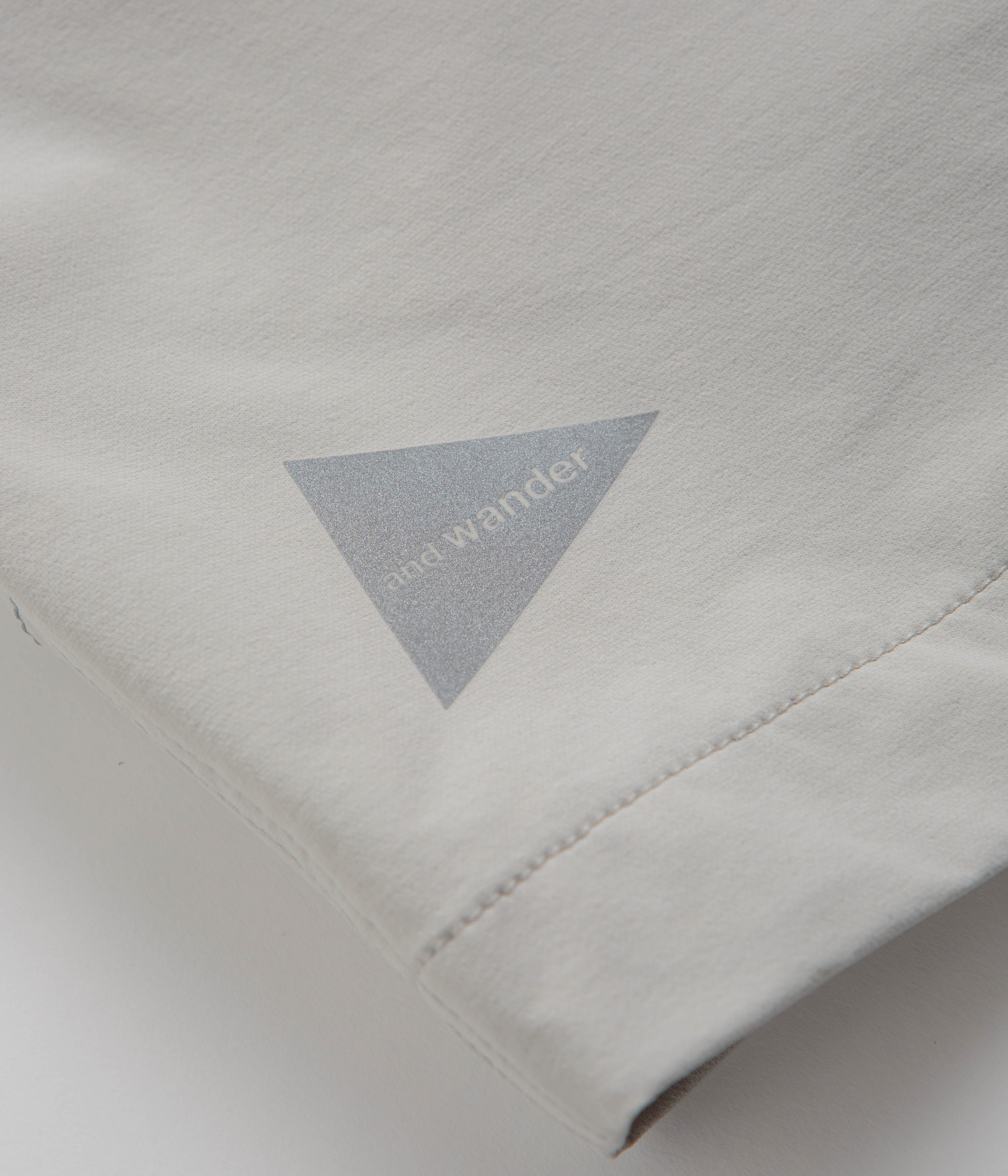 and wander Trek Shorts - Light Grey