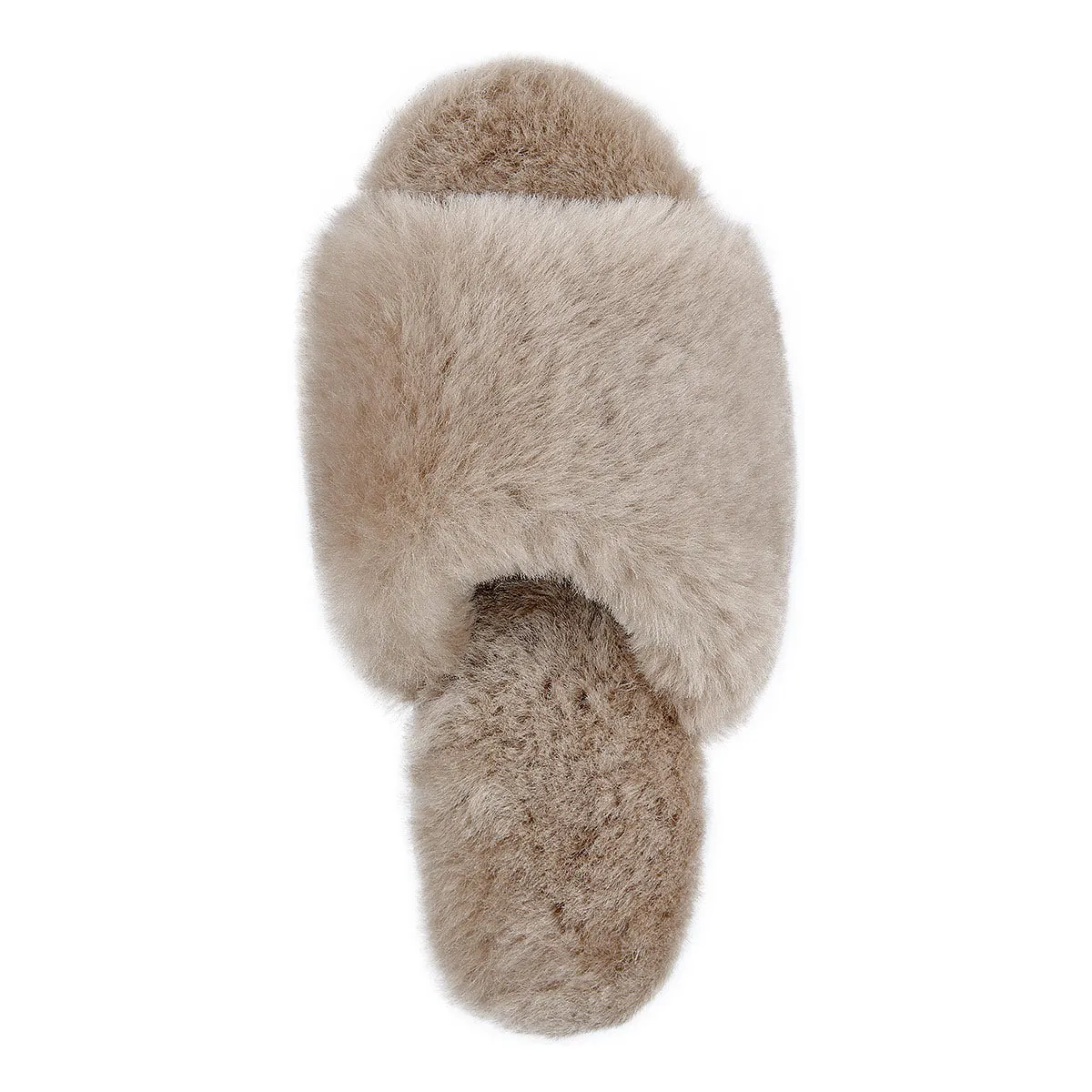 ANOA Beige sheep slippers