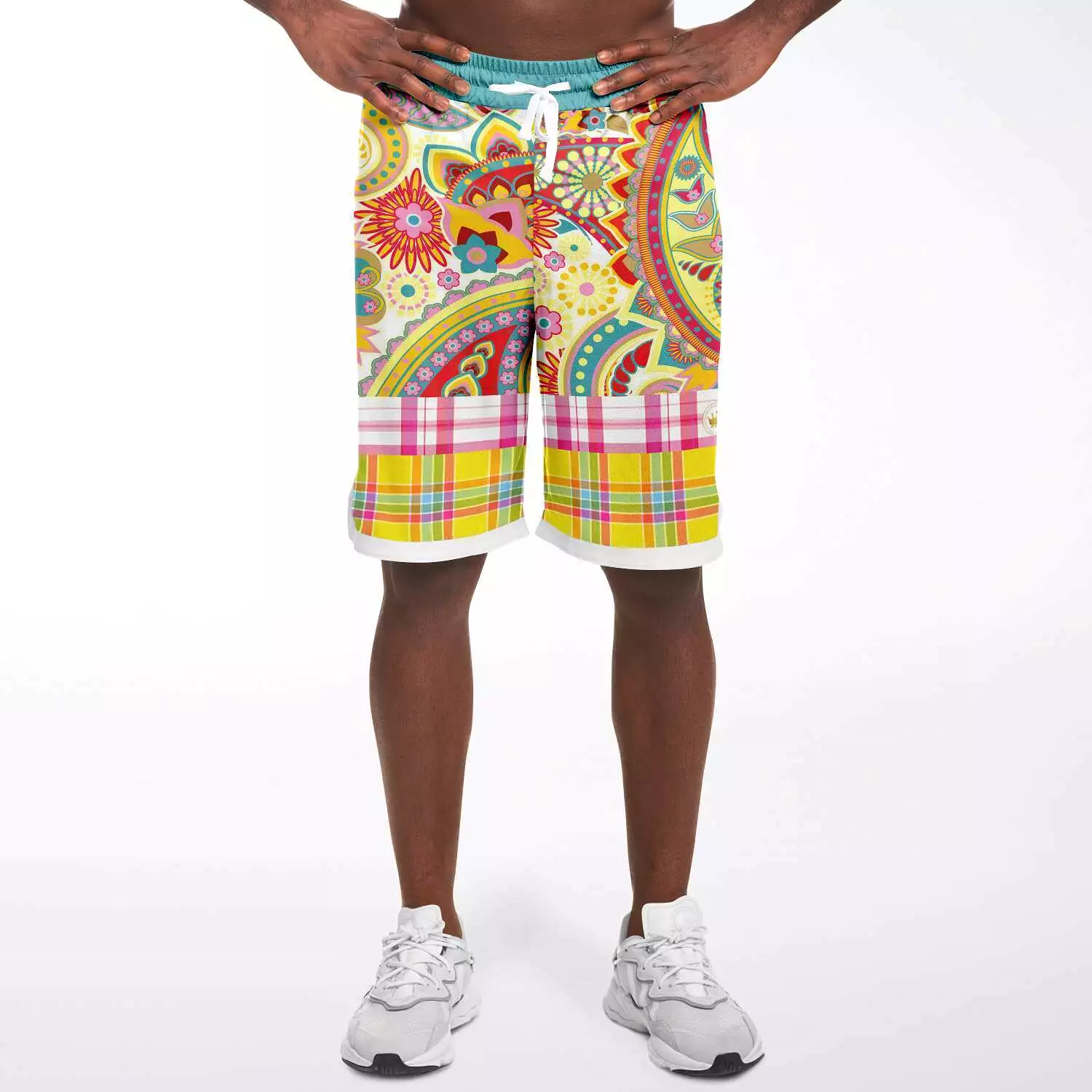 Ashbury Heights Plaid Basketball Shorts