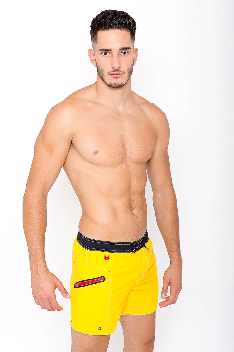 Beach Shorts 'OZONE' Right Pocket with Zipper Pocket