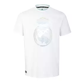 Bernabéu Neon Lights Camiseta Hombre Estampado Reflectante Blanco