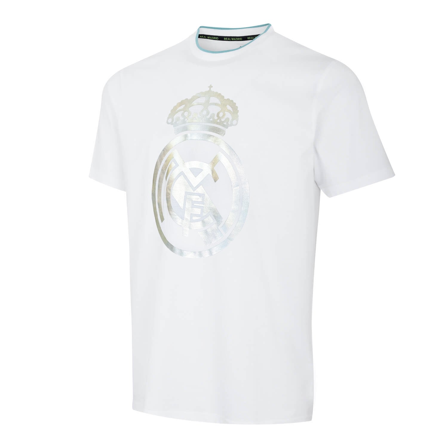 Bernabéu Neon Lights Camiseta Hombre Estampado Reflectante Blanco