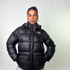 Black The North Face Nuptse 700 Puffer Jacket Coat (M)