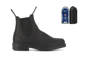 Blundstone #063 Voltan Black Chelsea Boot with Polishing Pad