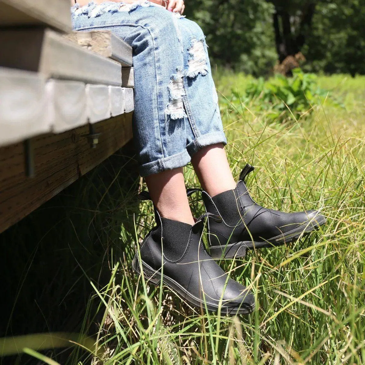 Blundstone #558 Voltan Black Chelsea Boot