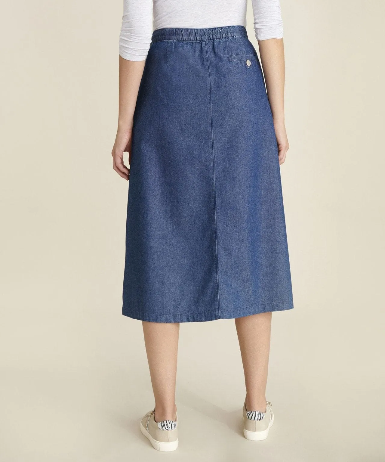 Button-through Skirt