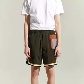 CAMERON BASKETBALL SHORTS DARK OLIVE