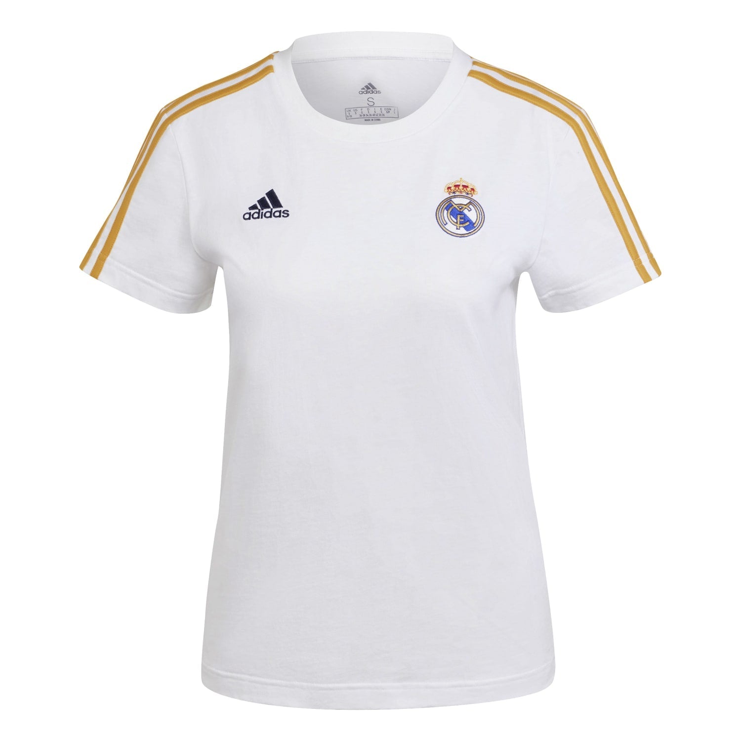 Camiseta adidas 3S Mujer 23/24 Blanca