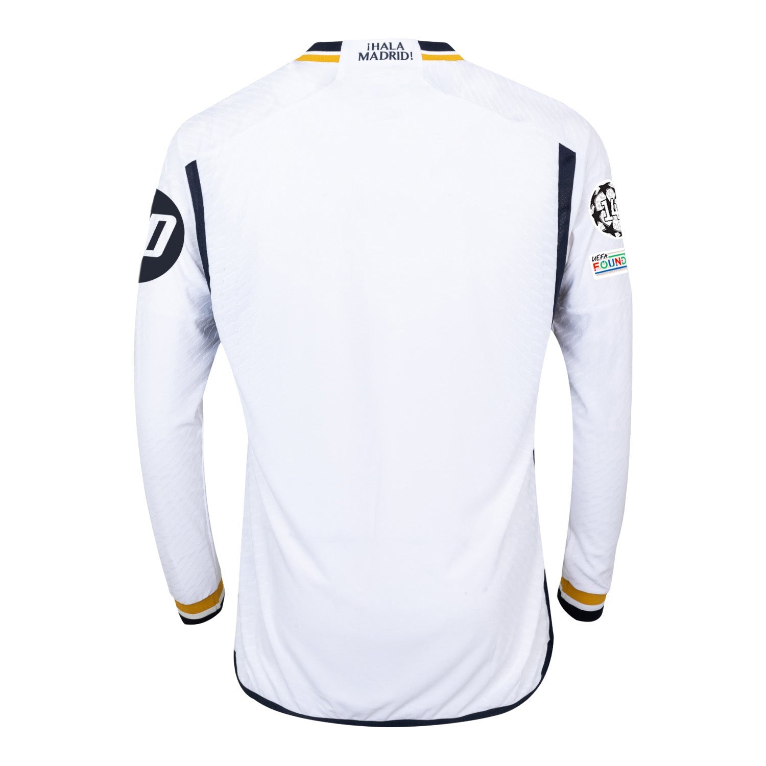 Camiseta Authentic Manga Larga Hombre Primera Equipación Blanca 23/24