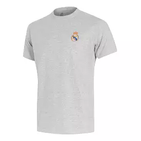 Camiseta Gris Claro Hombre Escudo Color Essentials