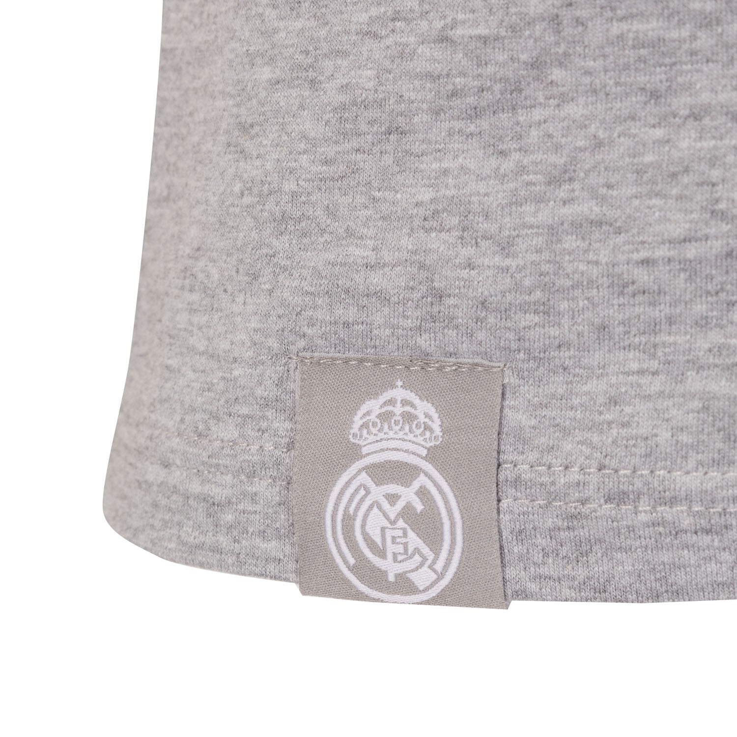 Camiseta Gris Claro Hombre Escudo Color Essentials