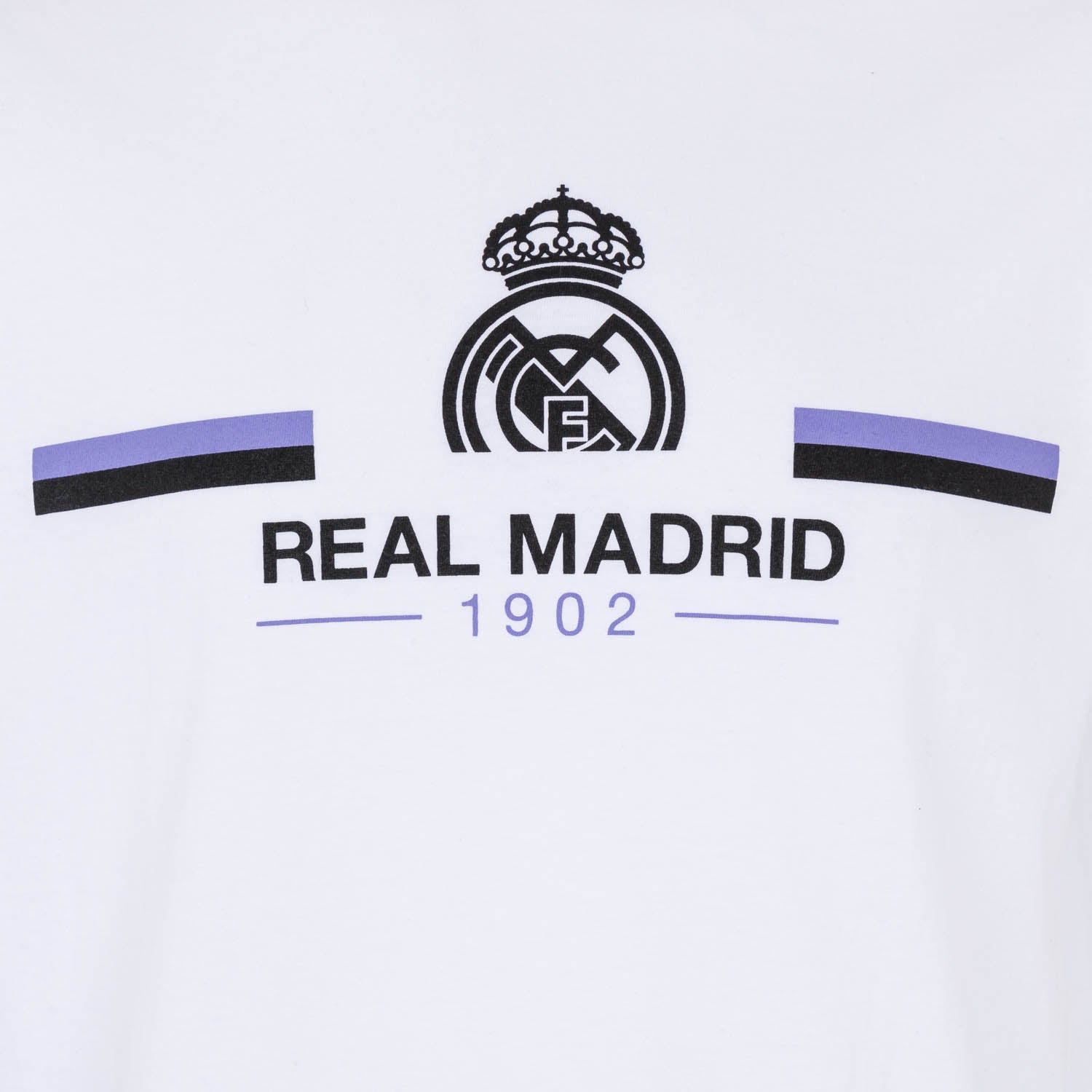 Camiseta Hombre 1902 Blanca/Morada