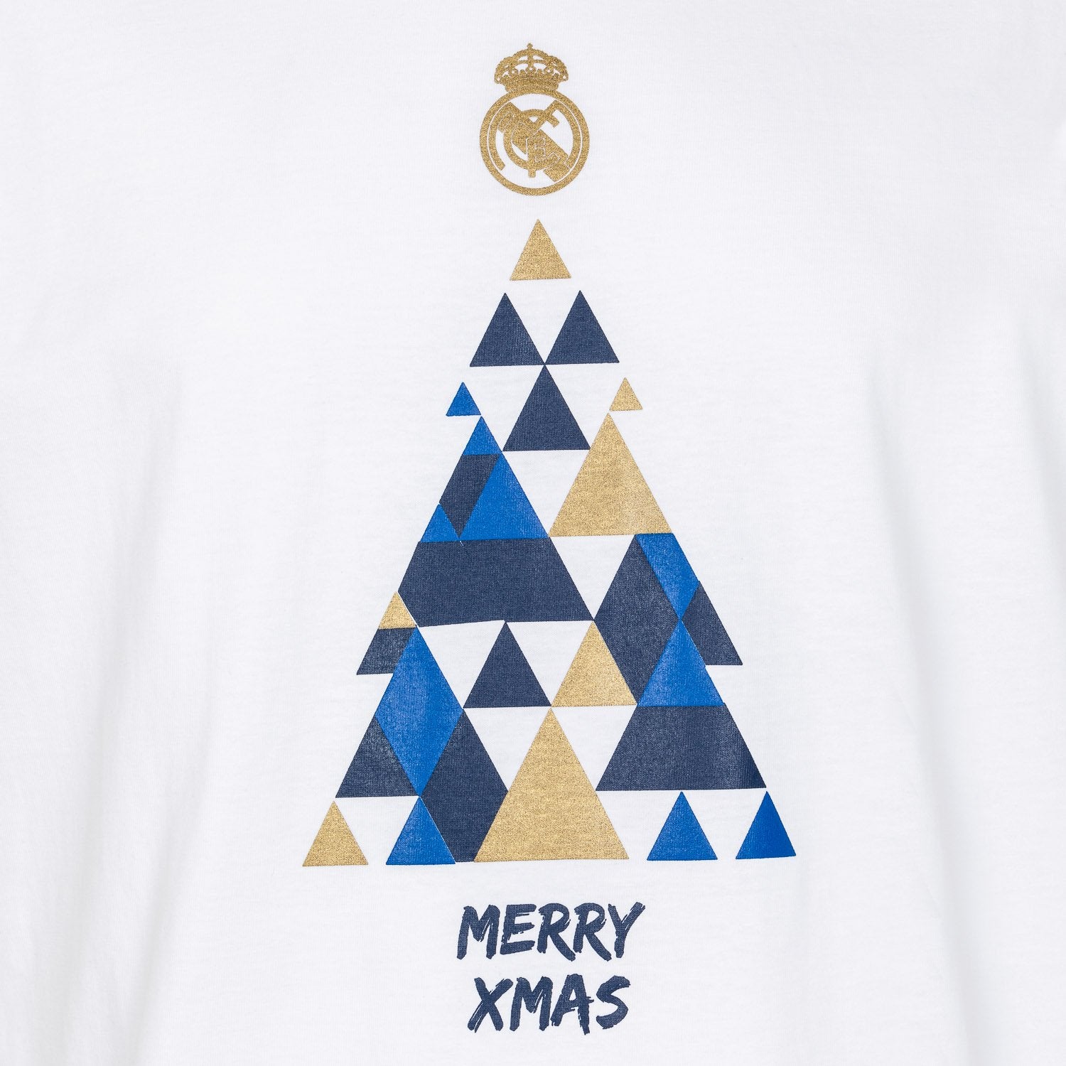 Camiseta Árbol Navidad Hombre Blanca