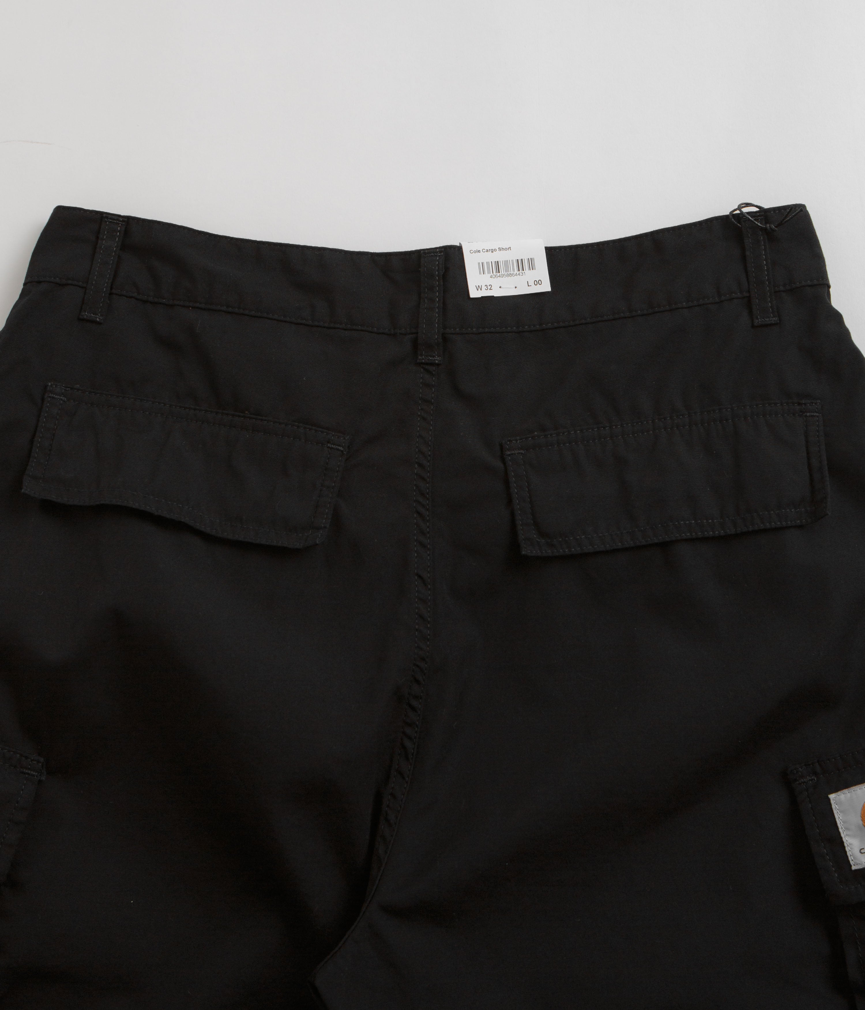 Carhartt Cole Cargo Shorts - Rinsed Black