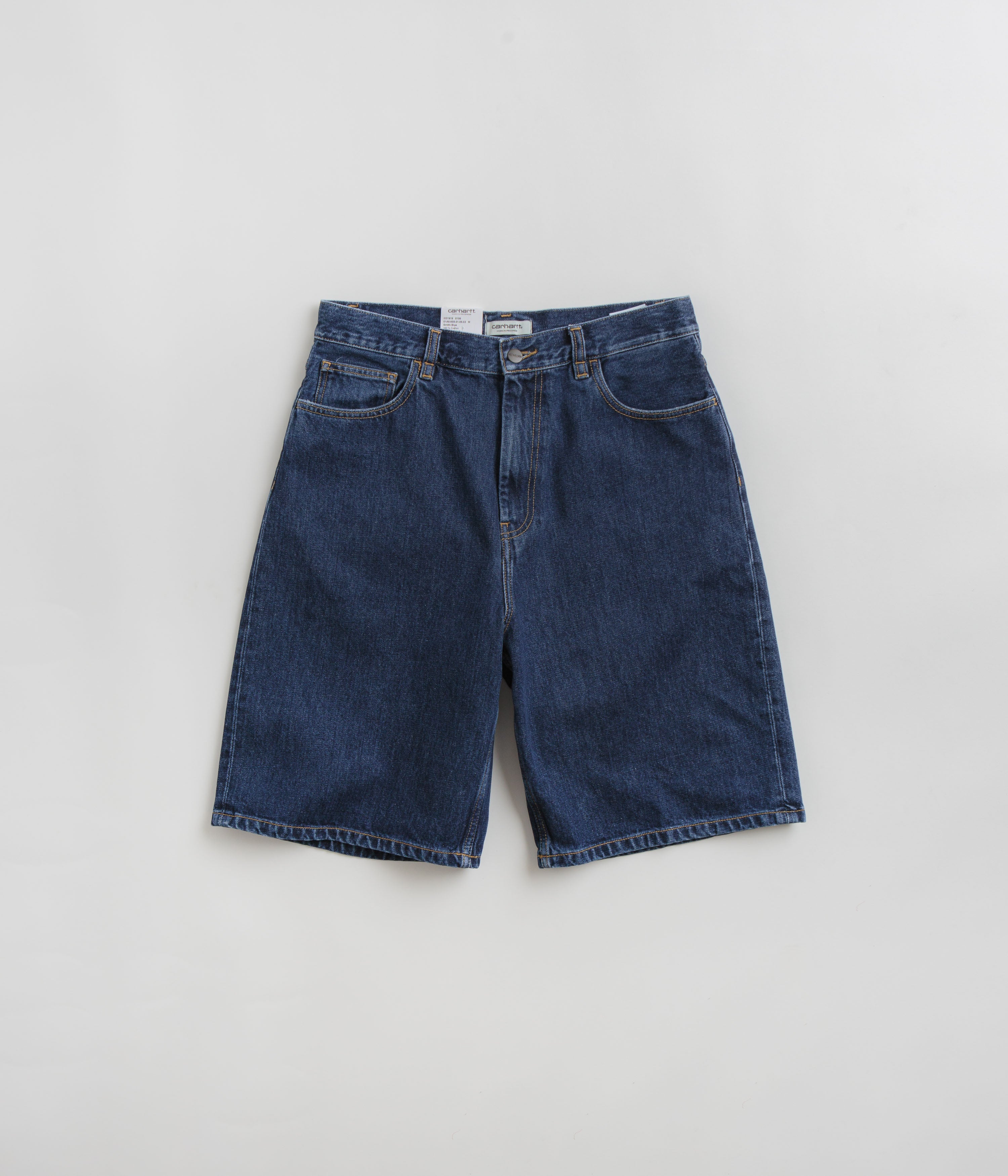 Carhartt Womens Brandon Shorts - Blue Stone Washed