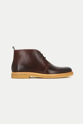 CHESTNUT CAST CREPE DERBY BOOT