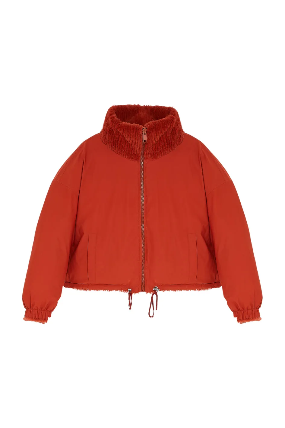 Cropped Puffer Jacket