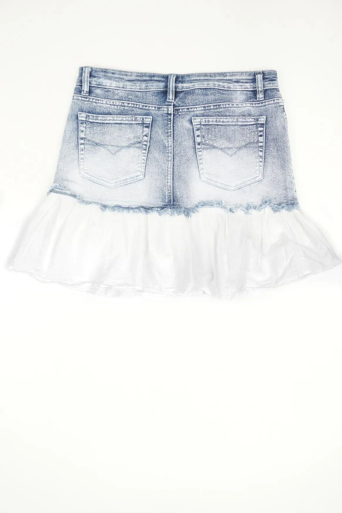 Denim Mini Skirt