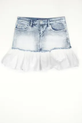 Denim Mini Skirt