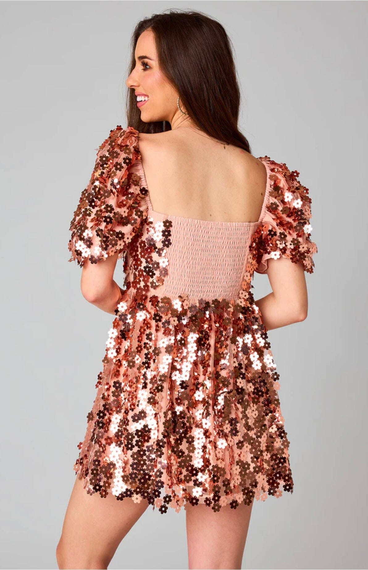 Disco Flowers Dress