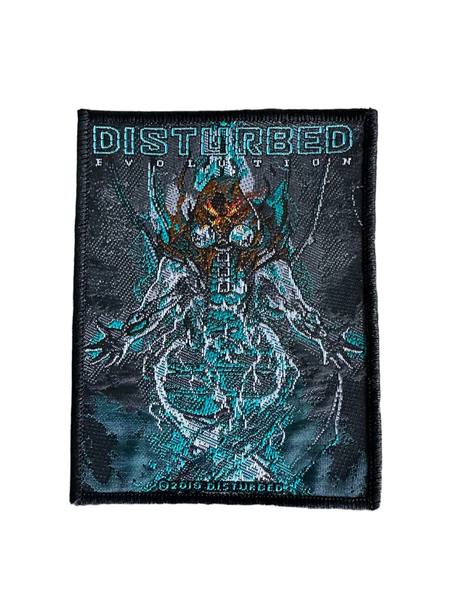 Disturbed Evolution Hooded Official Woven Patch Brand New