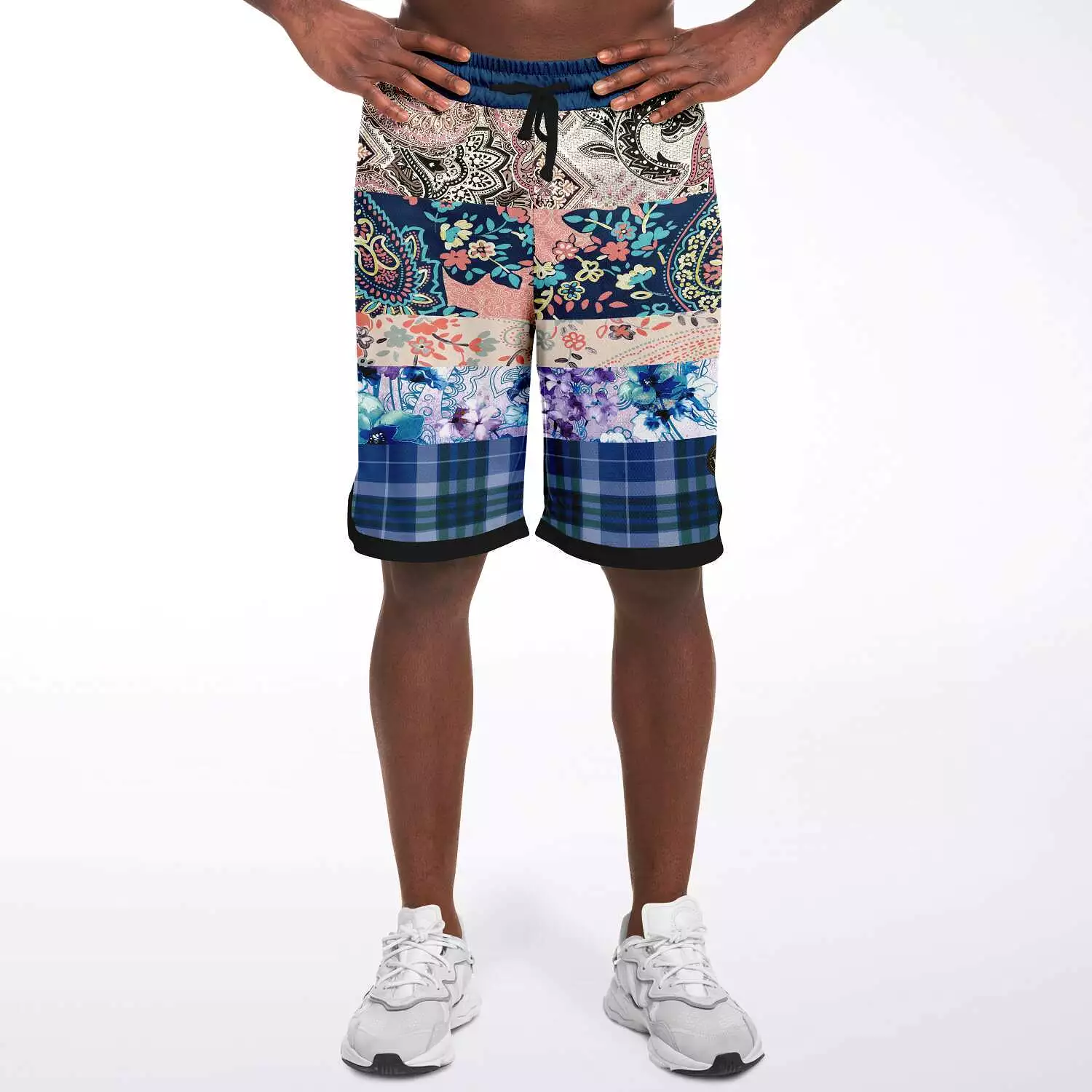 Dolores Park Paisley Basketball Shorts