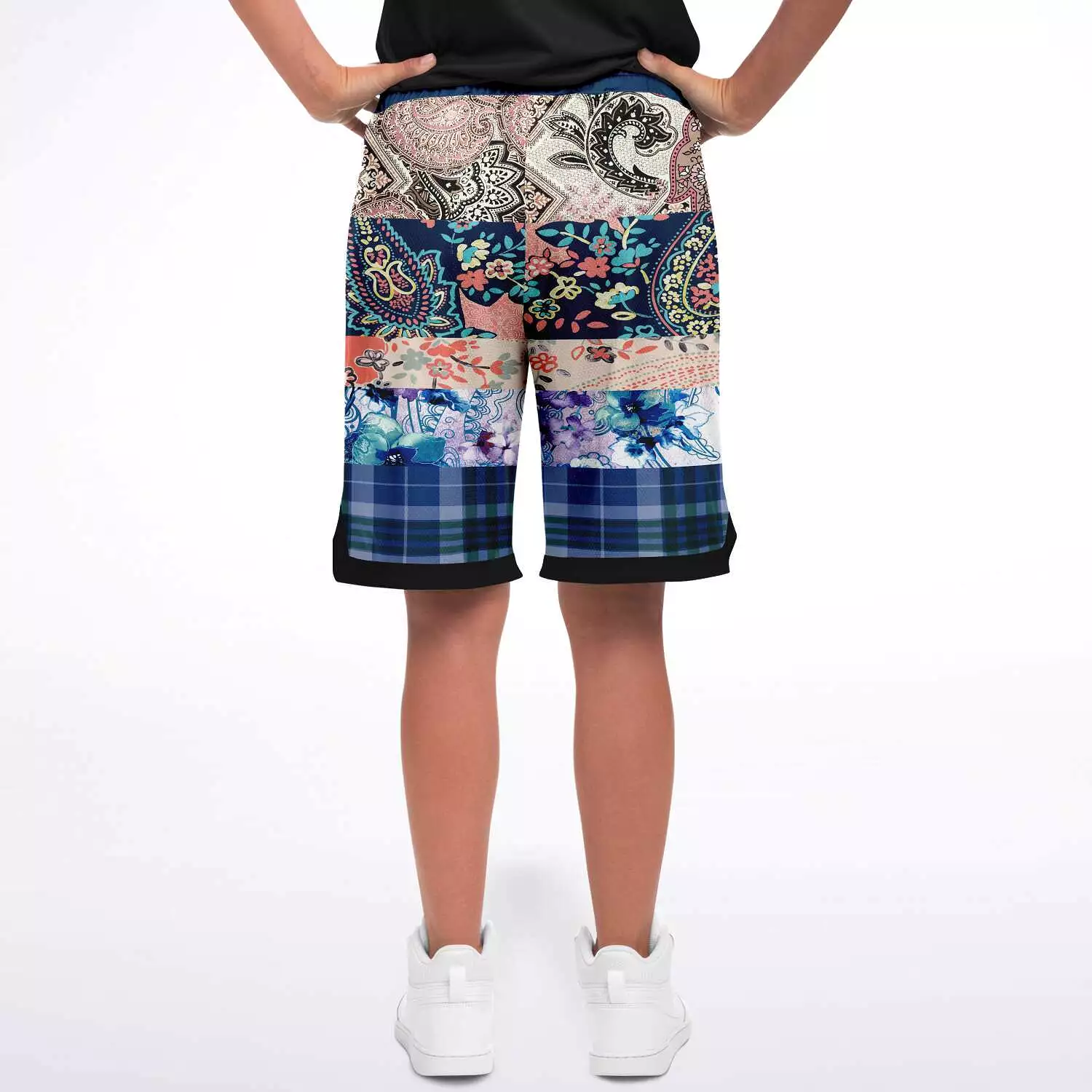 Dolores Park Paisley Basketball Shorts