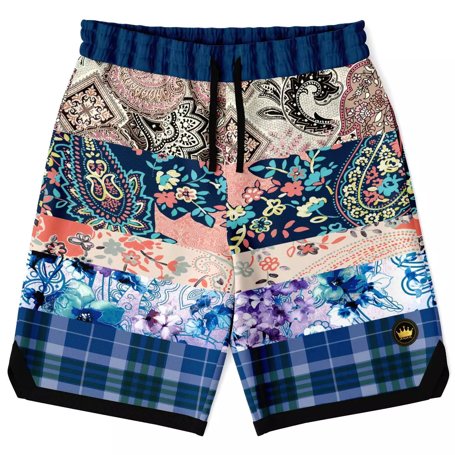 Dolores Park Paisley Basketball Shorts