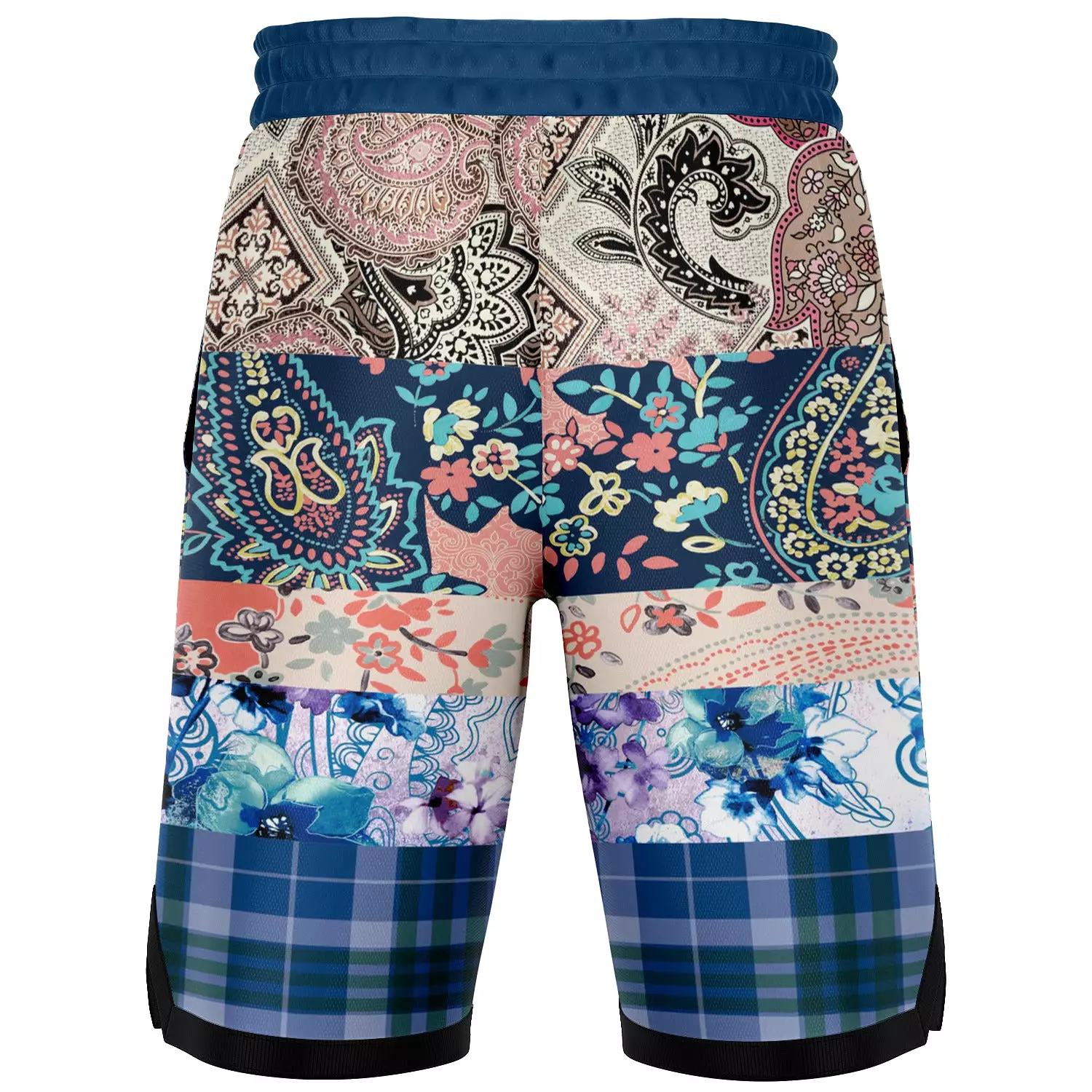 Dolores Park Paisley Basketball Shorts