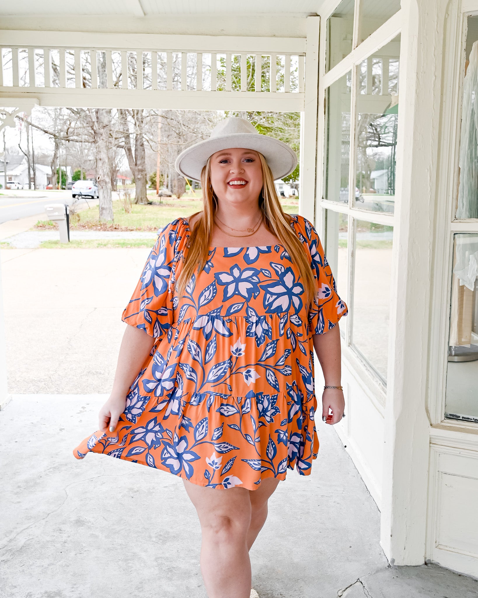 Dreamy Floral Mini Dress