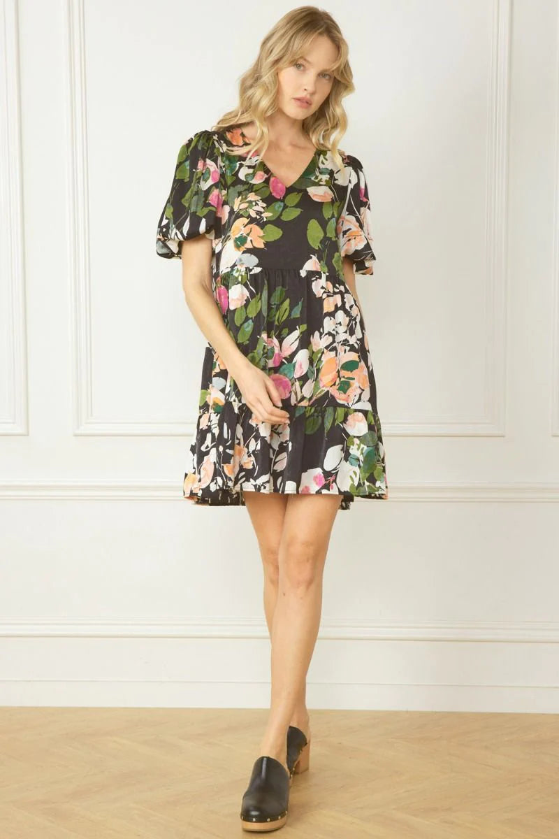 Entro Spring Fresh Floral Dress