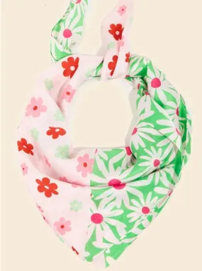 Floral Fields Silk Bandana