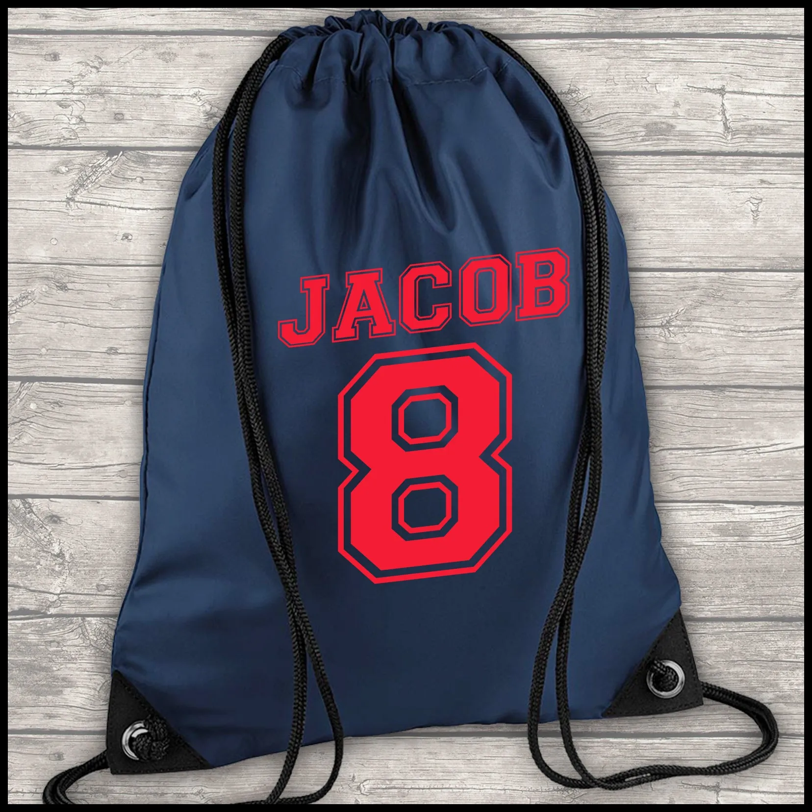 Football Shirt Football Kit Boot Bag Sports Set Water Bottle and Gym Bag Shorts Navy Blue and Red Back To School